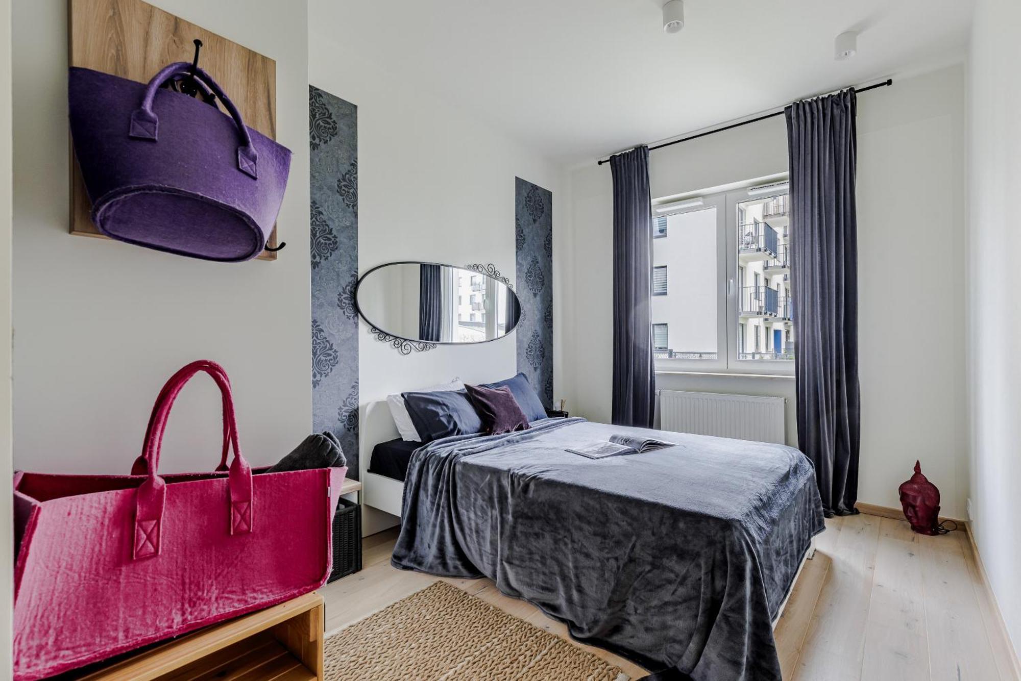 Relax&Comfort New Waw 50 Sqm With Terrace, Garden, Free Parking And Ac Warszawa Exteriör bild