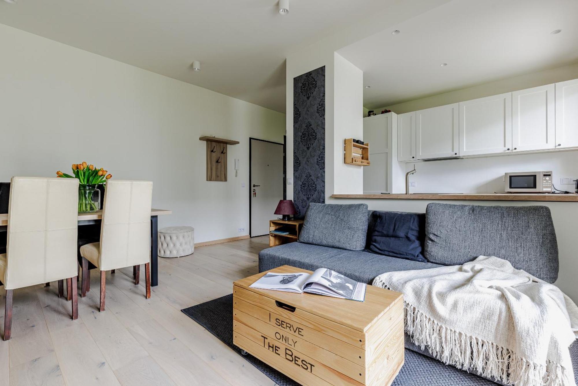 Relax&Comfort New Waw 50 Sqm With Terrace, Garden, Free Parking And Ac Warszawa Exteriör bild